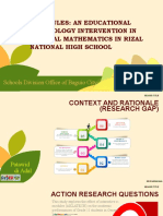 Action Research Presentation Template