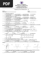 Math G 10 Proficiency Test 1 3