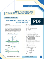 Movimiento parabólico de caída libre (MPCL