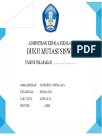 Cover Buku Mutasi Siswa