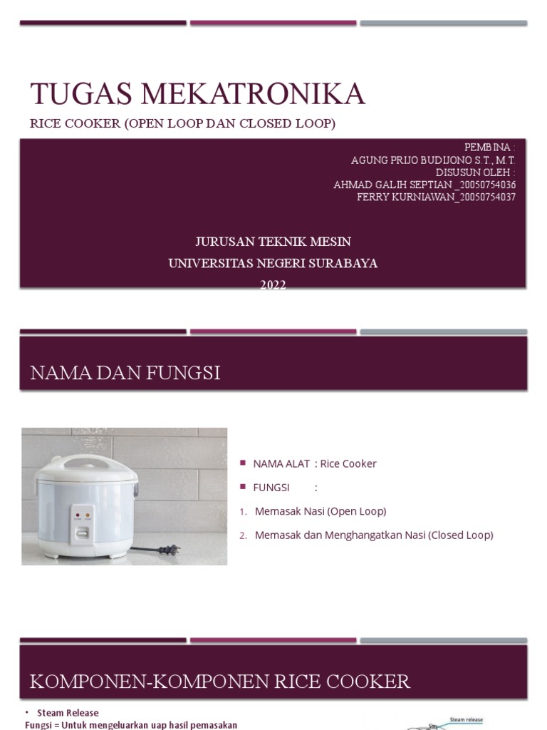 Openloop Dan Closed Loop Sistem Kendali Kontrol Pdf