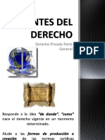 001-09fuentes Del Derecho. Tutoría Der. Priv. Pte. Gral. Ucasal. Dr. Mauricio Rey