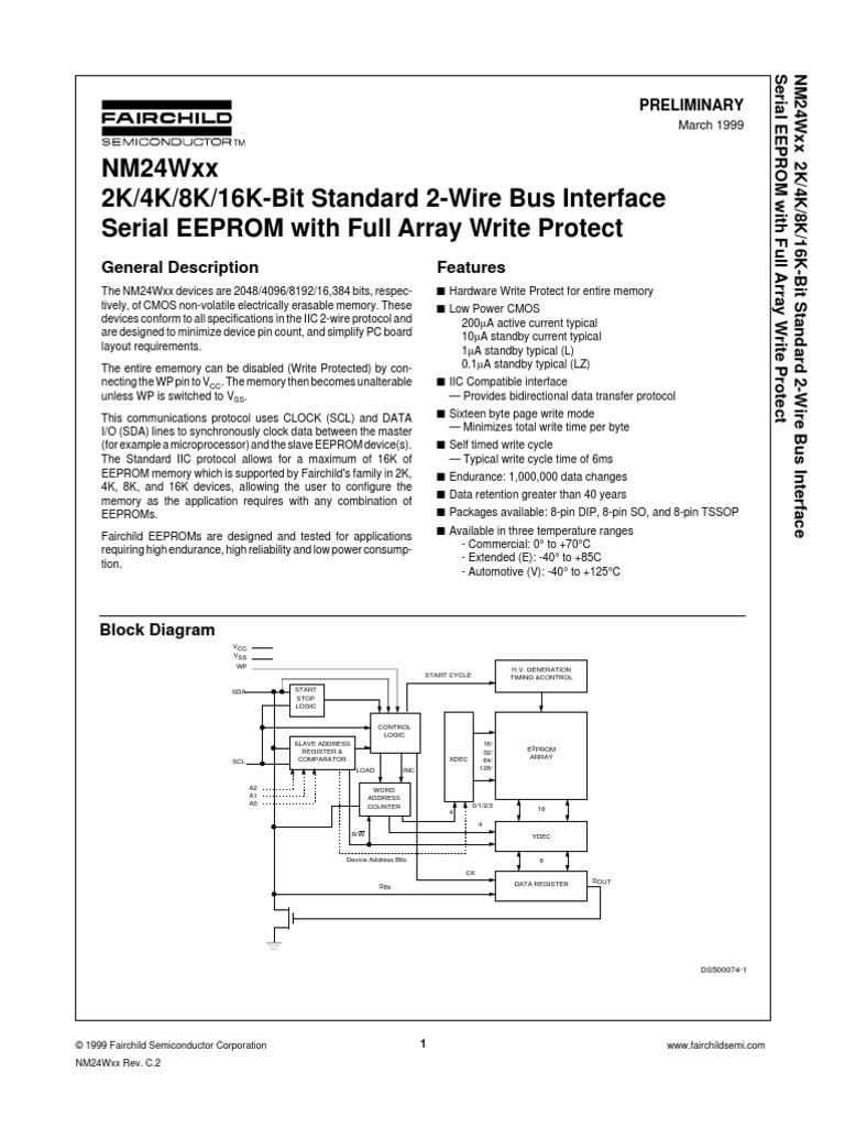 Eeprom 24w04 | PDF | C (Programming Language) | Bit
