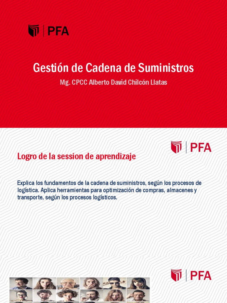 Fundamentos de la Cadena de Suministros | PDF | Logística | Gestión de ...