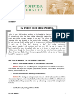 NCMB317 LECTURE Cu 3 Week 3 Lec Schizophrenia