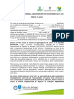 Consentimiento - MENORES DE EDAD - JDDepartamentales2022