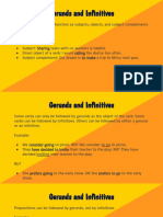 Gerunds & Infinitives