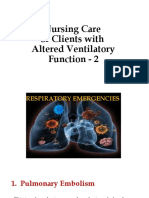 Week 5 Respiratory Emergency