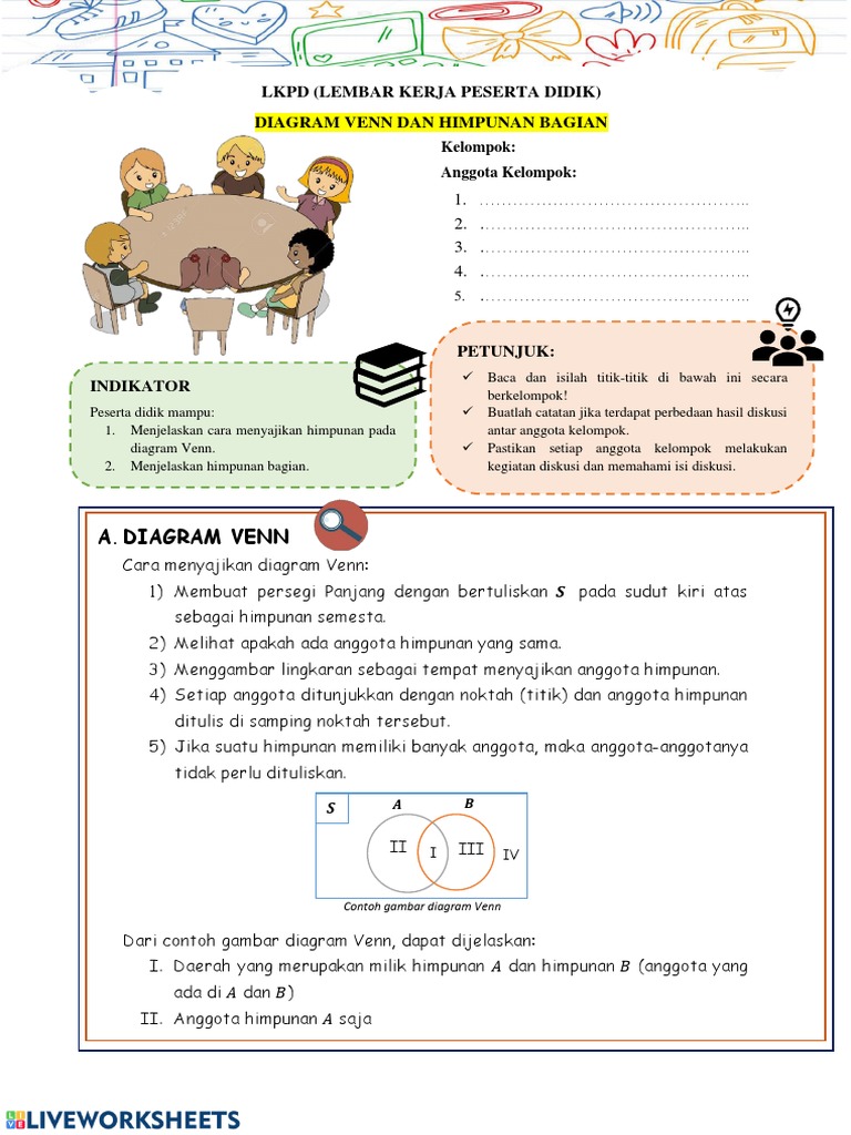 LKPD Diagram Venn | PDF