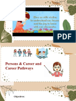 Persons Careers and Career Pathways PerDev