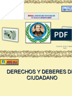 Deberes y Derechos Del Ciudadano