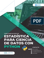 Estadística para Ciencia de Datos Con Python