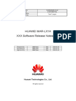 HUAWEI MAR-LX1A 10.0.0.167 (C431E8R2P7) Dual EEA Release Notes