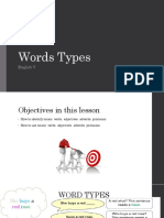 Words Types