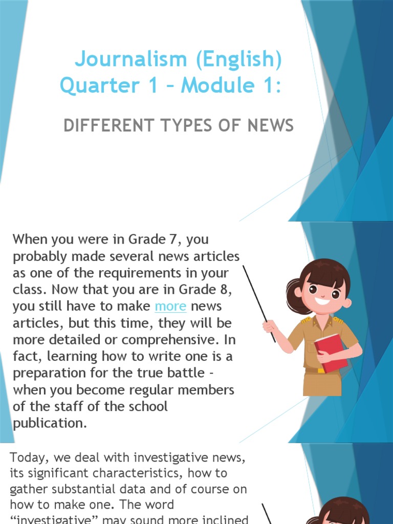 Journalism (English) PDF