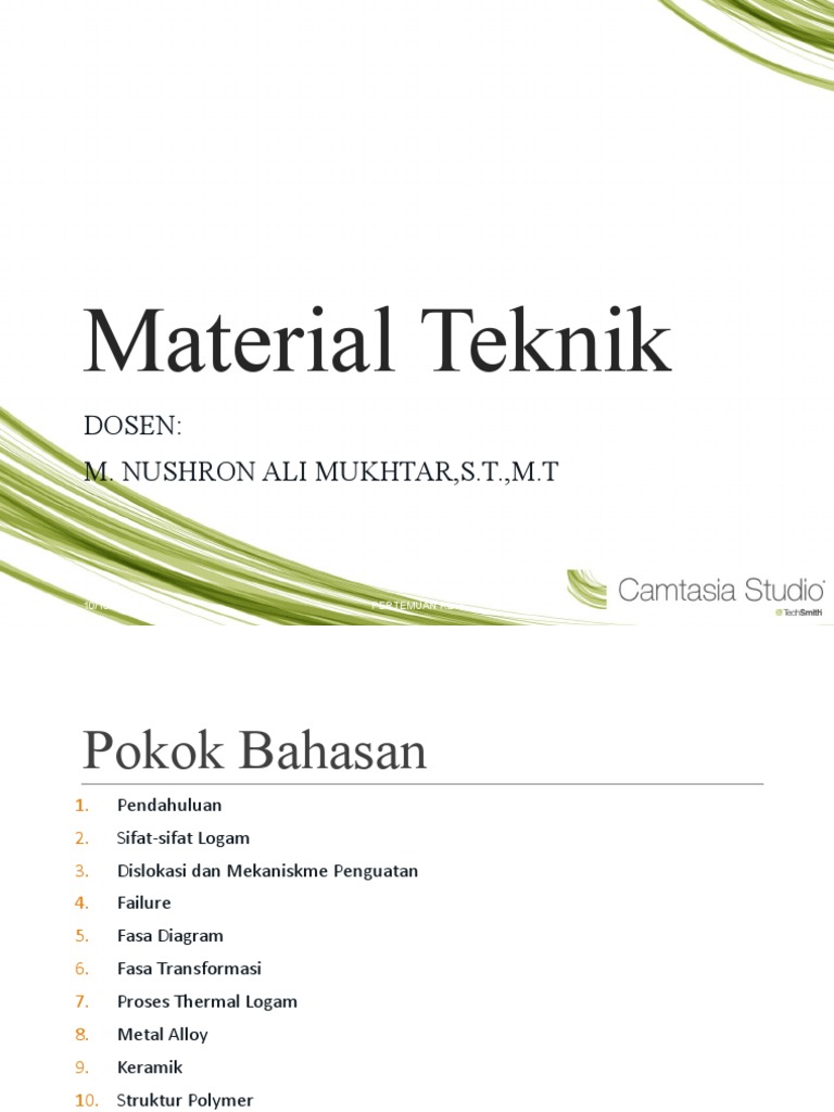 Contoh Material Logam untuk Rumah Tangga | PDF | Teknologi & Rekayasa