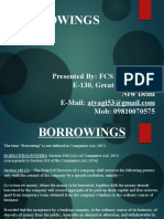 Borrowings