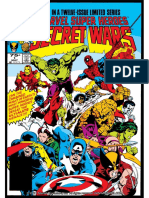 Marvel Super Heroes Secret Wars Issue 1 - Text