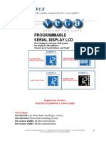 Programmable Serial Display LCD: English V1.5