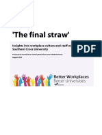 The Final Straw Union Review of SCU