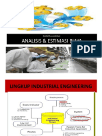 Analisis & Estimasi Biaya