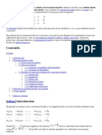 En Matemáticas y Álgebra Lineal