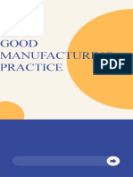 Good Manufacturing Practice