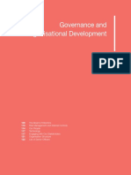 Governance and Organisational Development