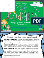 Kodaly Packet Green