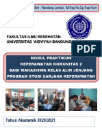 Modul Praktikum Keperawatan Komunitas 2 Kelas Alih Jenjang 2021