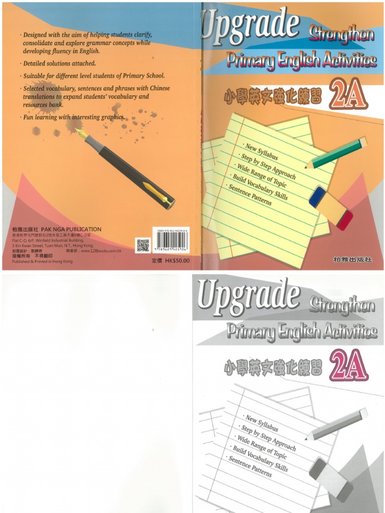 Upgrade Strengthen Primary English Activities 2A | PDF