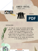 Cambio Social Teorias