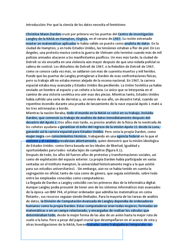 Data Feminism - Traducido-1 | PDF | Interseccionalidad | Mujer