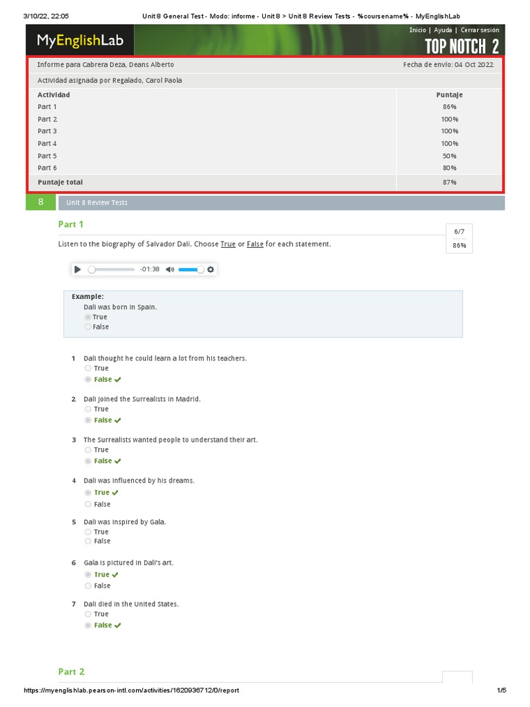unit-8-general-test-modo-informe-unit-8-unit-8-review-tests