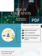 ERP in Education
