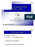 Business Modeling and UML