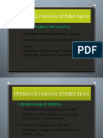 Penggolongan Tumbuhan Ipa