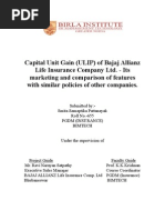 bajaj allianz capital unit gain