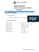 SLP 1 - Unit 1 - Lesson 1 - Activity 3 (Basic Calculus)