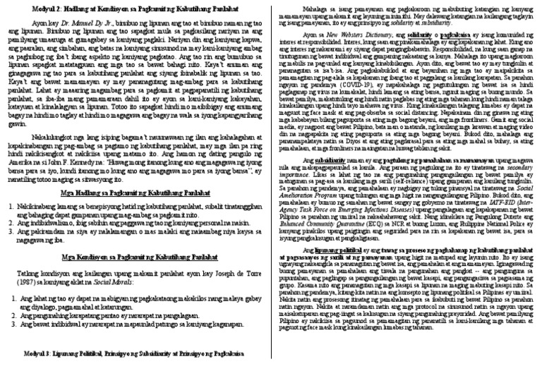 Esp Module 2 For Lecture | PDF