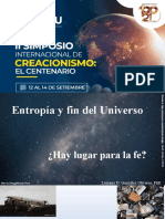 Entropía y Fin Del Universo (Juliaca, Sept 12 2022) PRESENTED