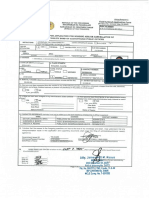 Fidelity Bond Application Eric Perea Punong Barangay San Miguel A