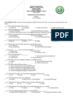 Laws of Motion Summative Test Questions