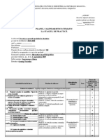 Plan Calendaristic