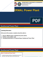 MEng 148 - Chapter 2-Steam Power Plant - 10-Geothermal Power Plant