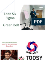 Lean Six Sigma Green Belt Initial Slides