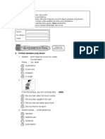 Bahasa Inggris 5 Competence Test 4