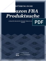 Amazon FBA Produktsuche