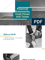 2 Financial Statements and Taxes Seatwork