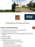 Presentation On The Activities of NDDB